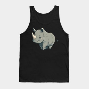 Baby Rhino - Cute Tank Top